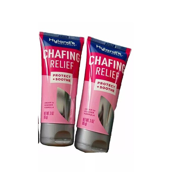 Hyland's Other - 2 Natural Chafing Relief  Cream to Powder Formula, Hyland’s 3oz Unisex Sport